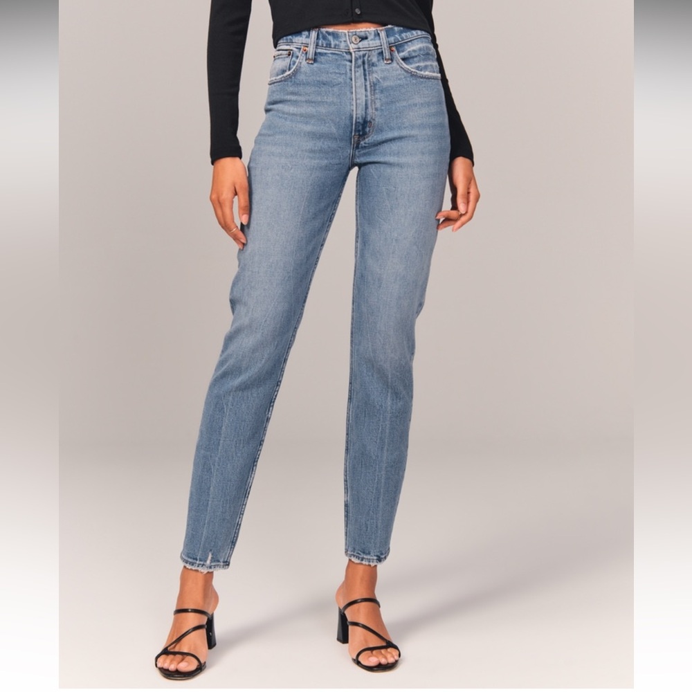 Abercrombie & Fitch Blue Skinny Pants